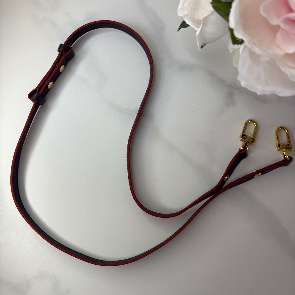 Louis Vuitton Marine Rouge Monogram Empreinte Adjustable Shoulder Strap